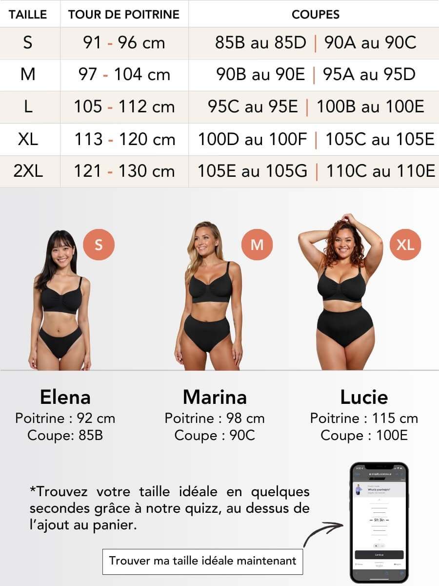 Comfortable wire-free bra