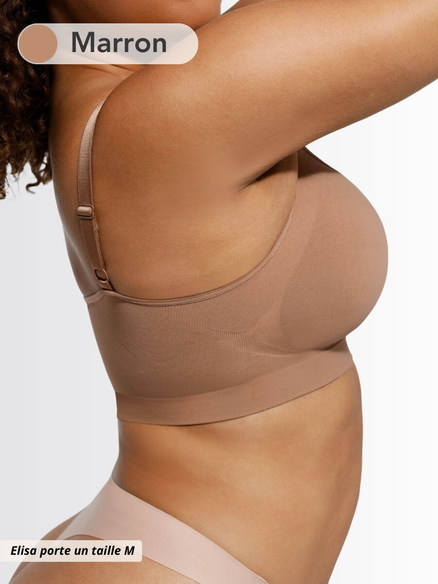 Comfortable wire-free bra