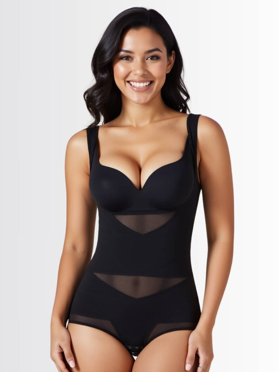 Sculpting Plunge Bodysuit