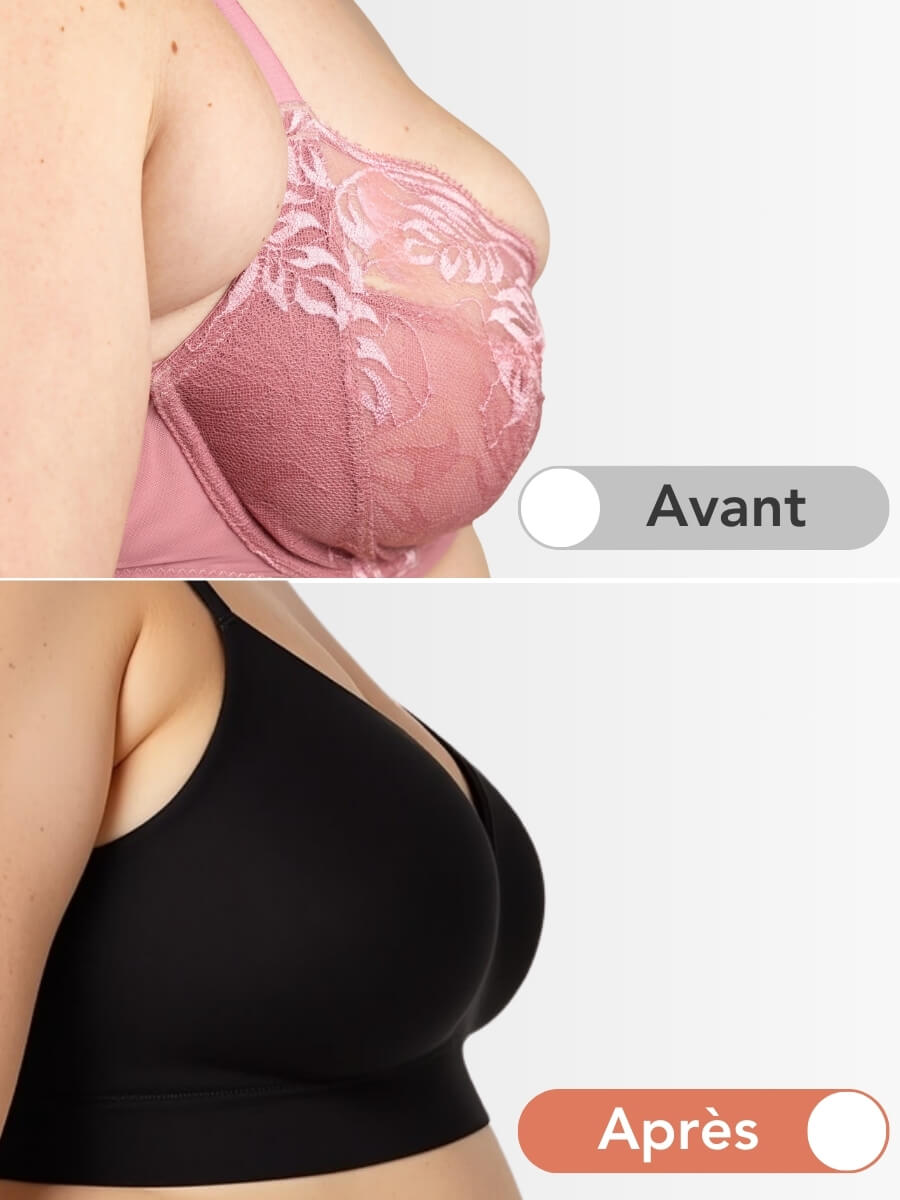 Soutien-gorge sans armatures