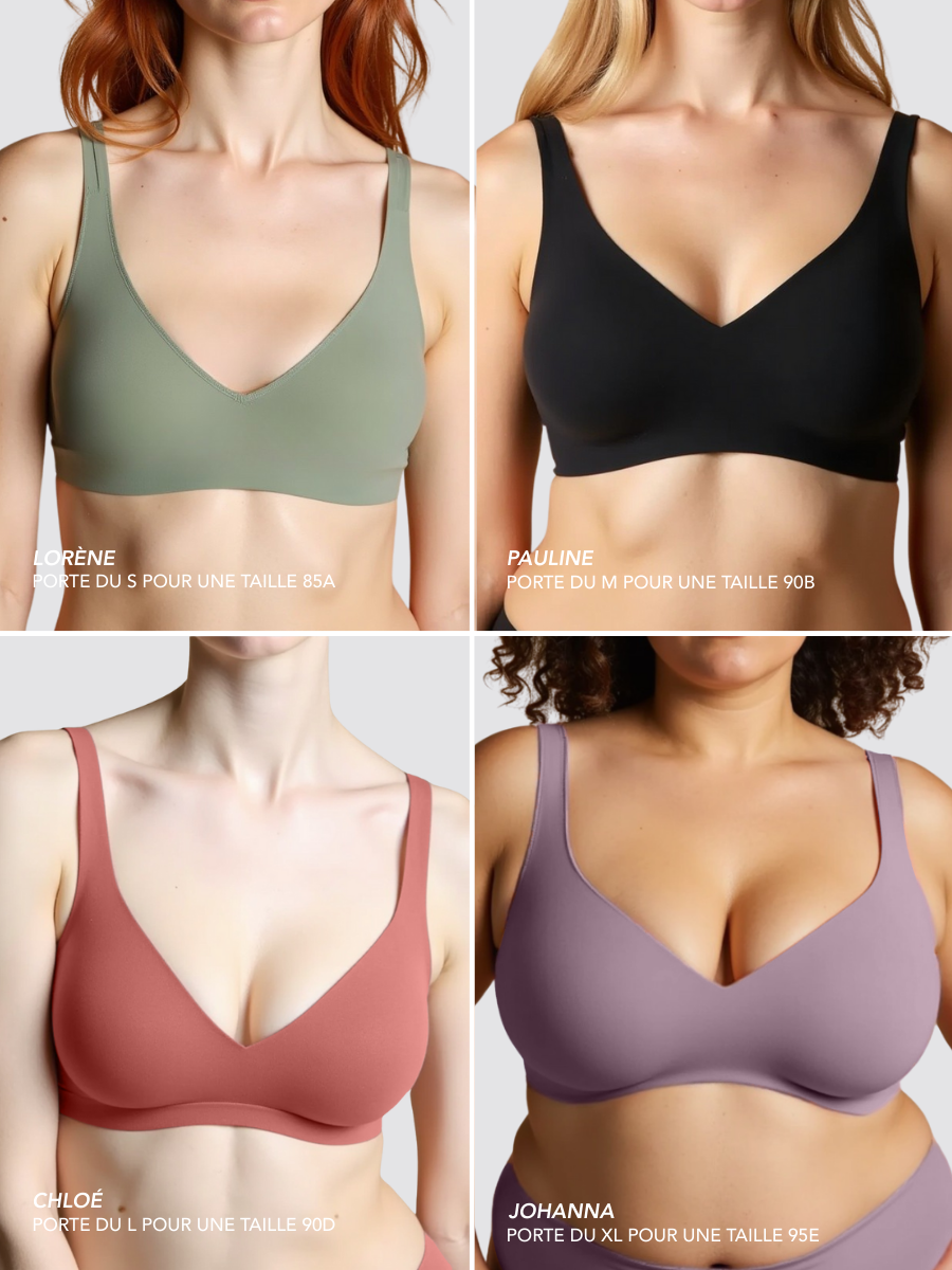 Ultra-comfy shaping bra