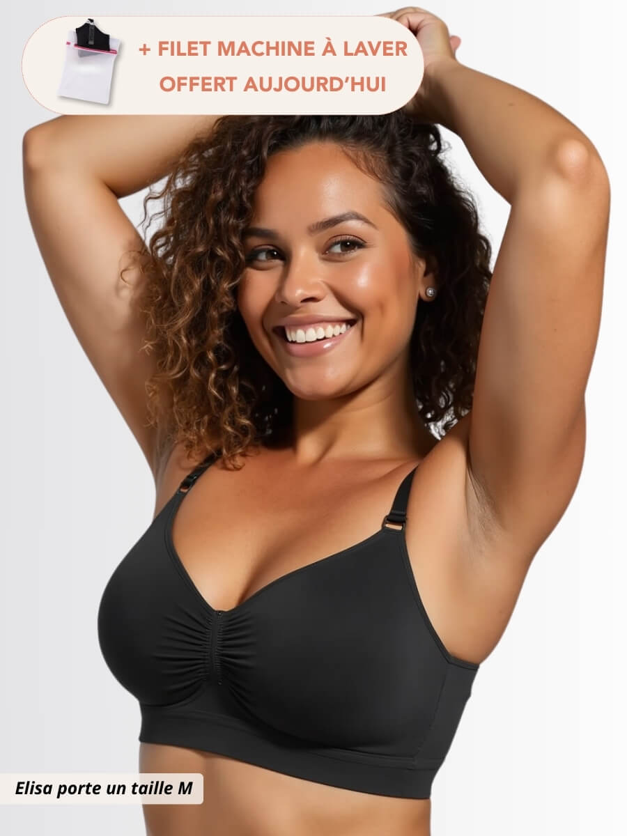 Comfortable wire-free bra
